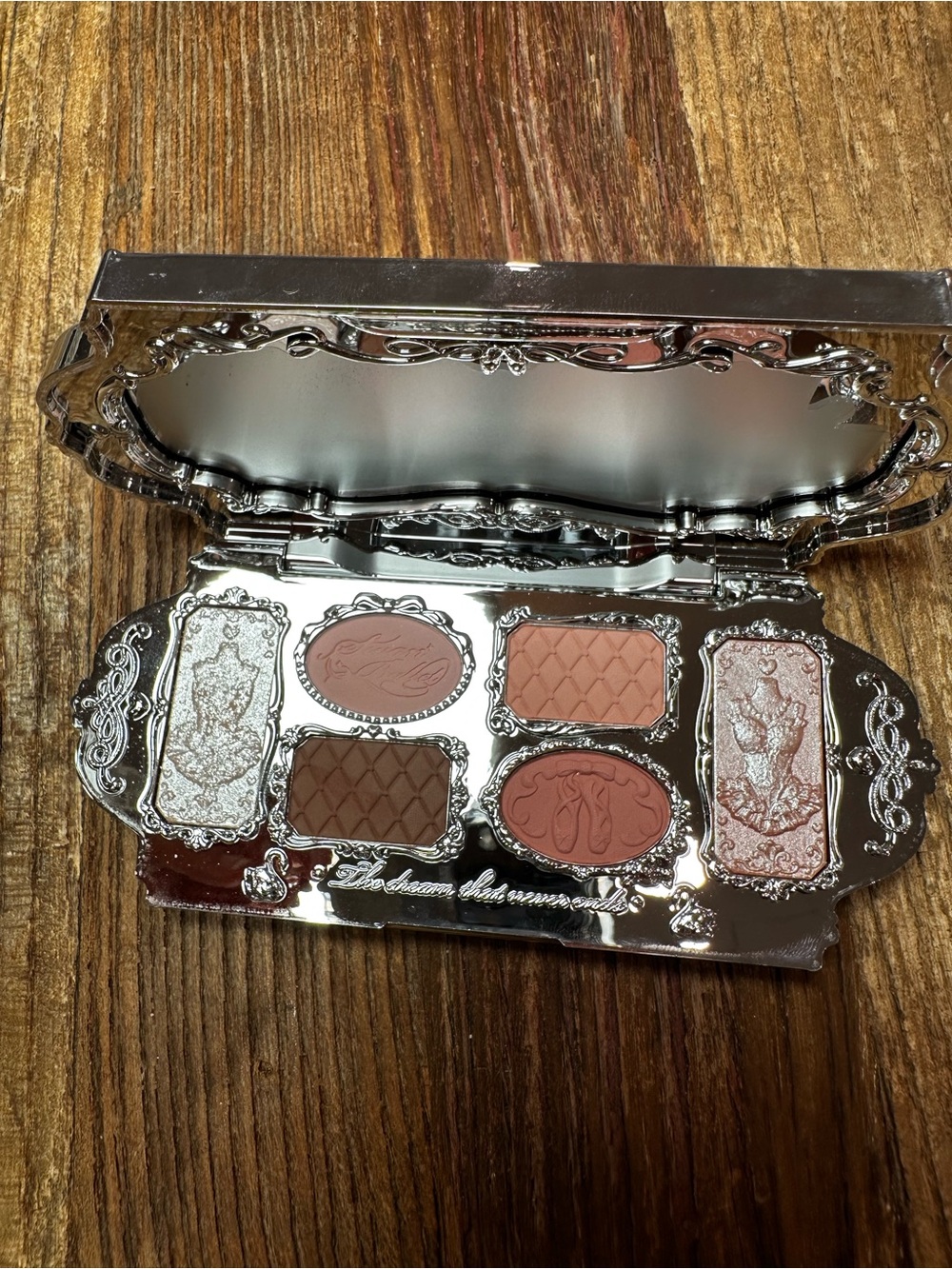 Flower knows Ornate Pink & Brown Eyeshadow Palette - Neutral Matte & Shimmer